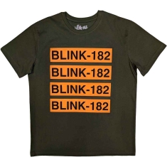 Blink-182 - Logo Repeat Uni Green 