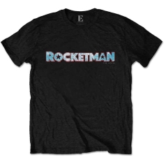 Elton John - Rocketman Movie Logo Uni Bl 