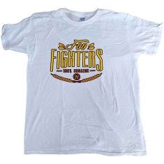 Foo Fighters - 100% Organic Uni Wht 