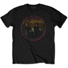 Def Leppard - Vtge Circle Uni Bl 