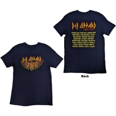 Def Leppard - Rock Of Ages Tour 2019 Navy 