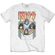 Kiss - World Wide Uni Wht 