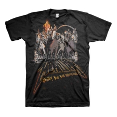 Metallica - 40Th Anniversary Horsemen Uni Bl 