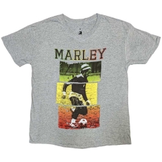 Bob Marley - Football Text Uni Grey 