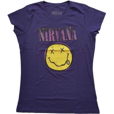 Nirvana - Xerox Happy Face Pink Lady Purp