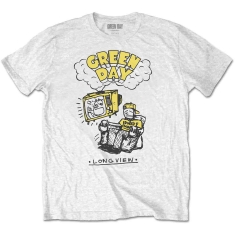 Green Day - Longview Doodle Uni Wht 