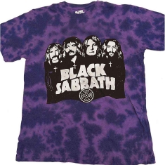 Black Sabbath - Blacksabbath Band & Logo Boys Purp Dip-D