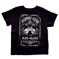 Johnny Cash - Man In Black Toddler T-Shirt Bl