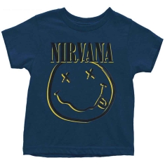 Nirvana - Nirvana Inverse Happy Face Toddler Navy 