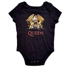 Queen - Queen Classic Crest Toddler Bl Babygrow:
