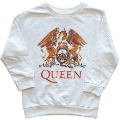 Queen - Queen Classic Crest Boys Wht Sw  56