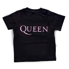 Queen - Queen Pink Logo Toddler Bl  12M