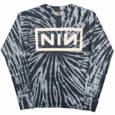 Nine Inch Nails - Logo Blue Dip-Dye Longsleeve