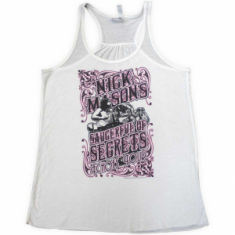 Nick Masons Saucerful Of Secrets - Echoes Tour Uni Wht Tank Top 
