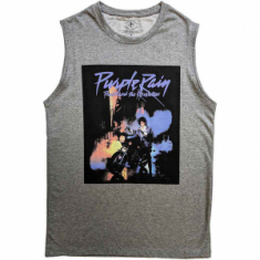 Prince - Purple Rain Grey Tank Top 