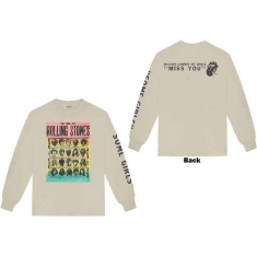 Rolling Stones - Some Girls Uni Sand Longsleeve 
