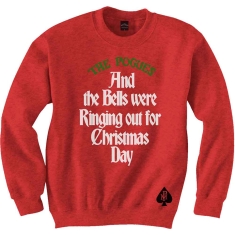 The Pogues - Bells Were Ringing.. Red Sweatshirt 