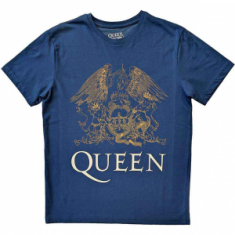Queen - Crest Uni Denim T-Shirt  (XL)