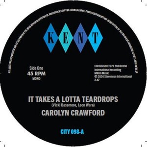Carolyn Crawford / Hodges James S - It Takes A Lotta Teardrops / I'm In