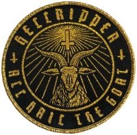 Hellripper - Patch Goatmaster Gold (9 Cm)