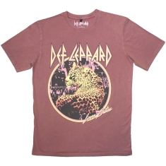 Def Leppard - Love Bites Stone Wash Uni Kashmir Red  (S)