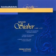 Sieber Ignazio - Six Sonatas For Recorder & B.C.