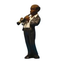 Jazzfigur - Klarinett (Höjd Ca 12Cm)