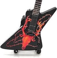 Metallica - Minigitarr James Hetfield Höjd 25Cm