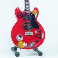 Lee Alvin - Minigitarr Gibson Sg-335 (Höjd 25Cm