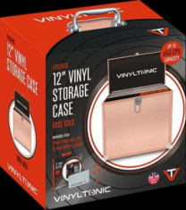 Vinyl Tonic - Rose Gold Lp Case (With Cloth & 10Pk Sleeves)