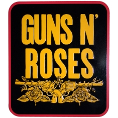 Guns N Roses - Stacked Black Magnet