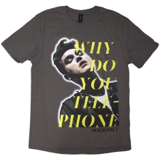 Morrissey - Why Do You Telephone? Uni Char T-Shirt