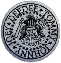 Ramones - Patch Presidential Seal Wht (10,2 C