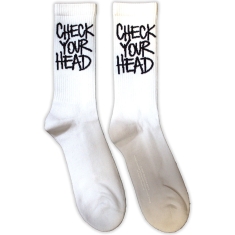 Beastie Boys - Check Your Head Uni Wht Socks (Eu 36-40)