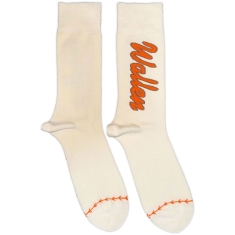Morgan Wallen - Orange Logo Baseball Uni Natrl Socks (Eu 40-45)