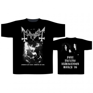 Mayhem - T/S Command For Blood (Xxl)