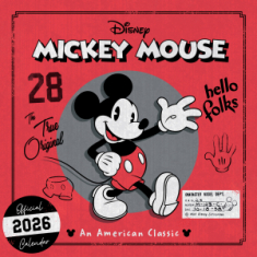 Mickey Classic  - 2026 Square Calendar