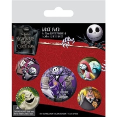 The Nightmare Before Christmas  - Badge Pack