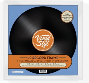 Vinyl Styl - Vinyl Record Frame (White)