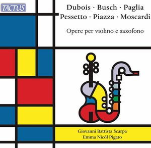 Giovanni Battista Scarpa Emma Nico - Works For Violin And Saxophone