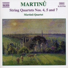 Martinu Bohuslav - String Quartets Vol 3