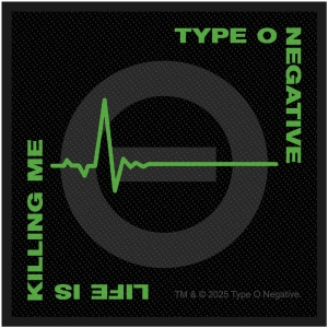 Type O Negative - Life Is Killing Me Standard Patch