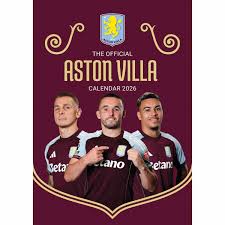 Aston Villa Fc - 2026 A3 Calendar