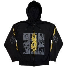 Slipknot - The End So Far Tribal-S Band Uni Bl Zip Hoodie