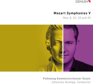 Mozart W A - Symphonies V - Nos. 8, 22, 23 & 39