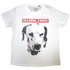 Sublime - Dog Uni Wht T-Shirt