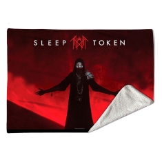 Sleep Token - Red Light Large Fleece Blanket