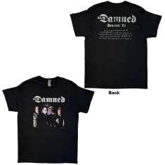 Damned - Damned Photo Eu Tour Summer 24 Uni Bl T-Shirt
