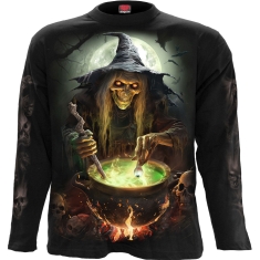 Spiral - Witch's Brew - Black Longsleeve
