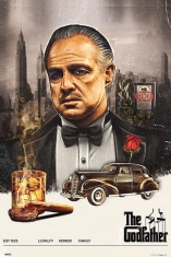 Movie Poster - Godfather - Color 91,5 x 61 cm